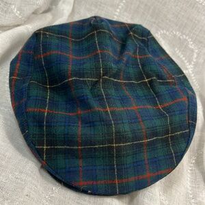 Pendleton wool vintage antique stamped sz XXL personalized Irish driver cap